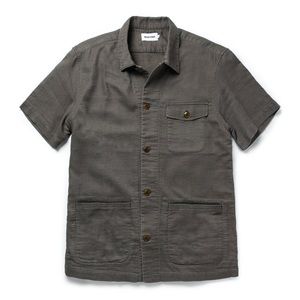 Taylor Stitch Caravan Shirt in Walnut double cloth. Size 46/XXL